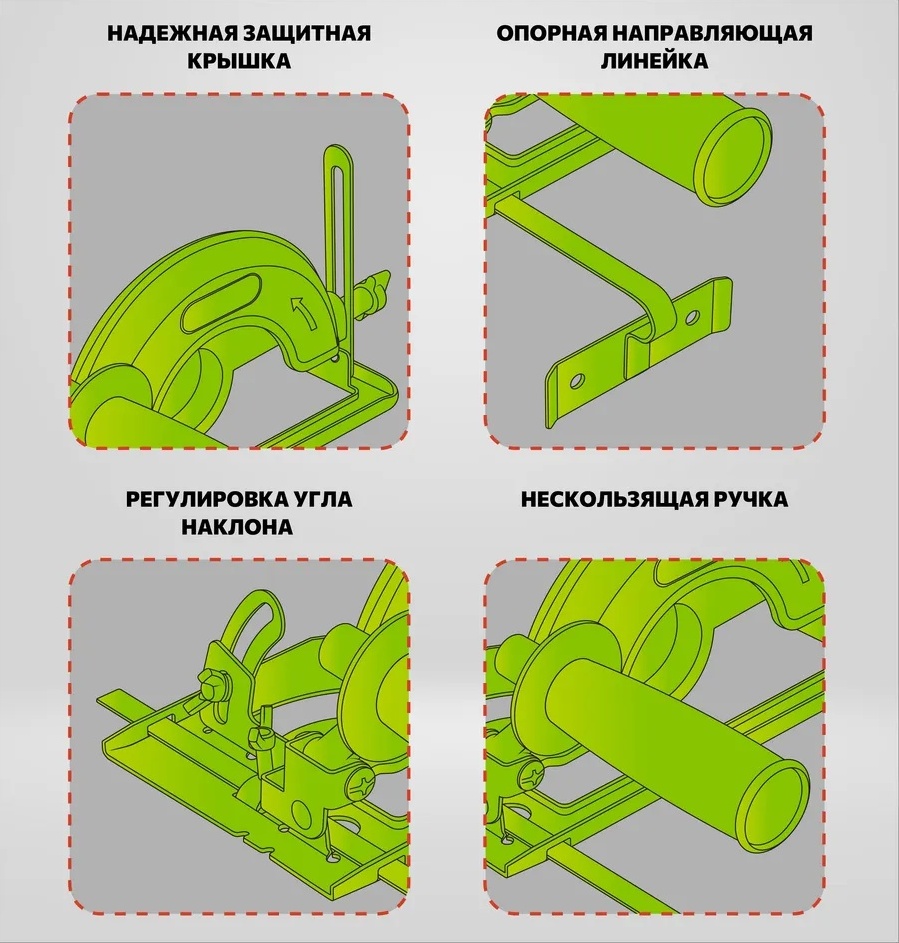Насадка циркулярная пила режет дерево